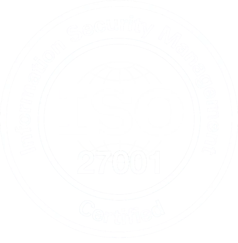 ISO 27001 white - ParrotWB