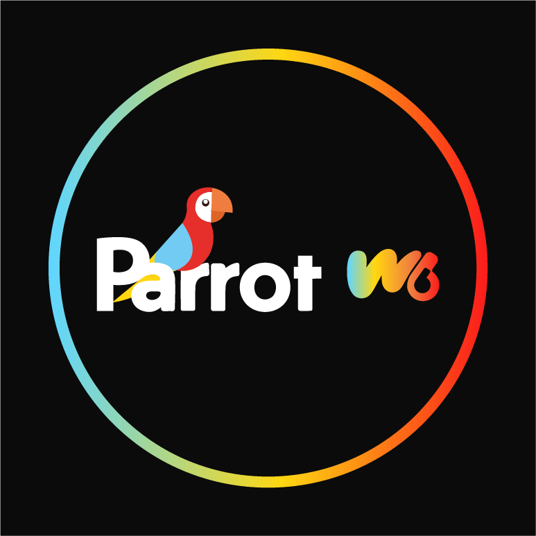 Parrot Whistleblowing Social Media Logo