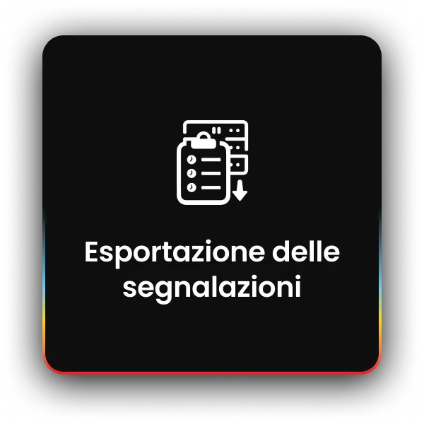 esportazione segnalazioni - ParrotWB